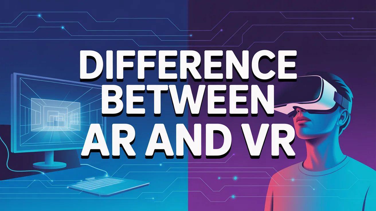 Difference Between AR and VR
