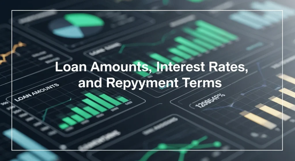 Loan Amounts, Interest Rates, and Repayment Terms