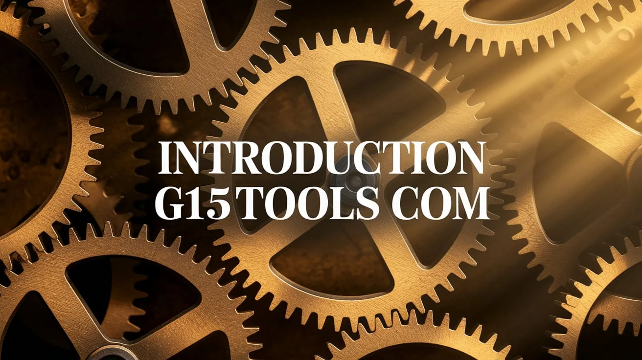 Introduction G15Tools Com