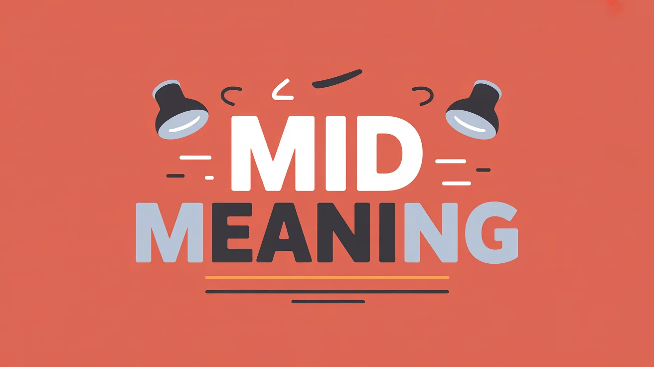 Mid Meaning Slang
