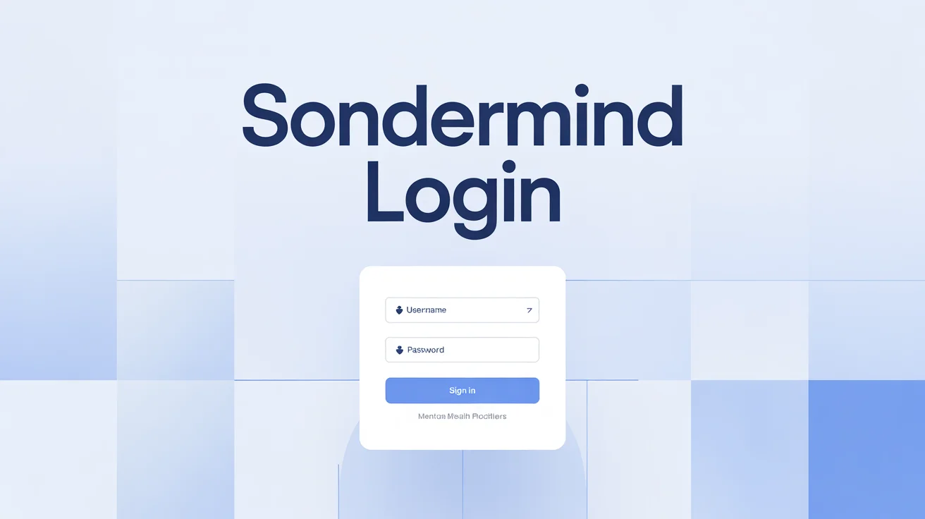 sondermind login